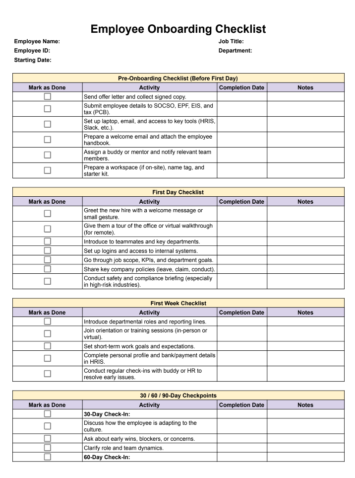 Downloadable Template Section